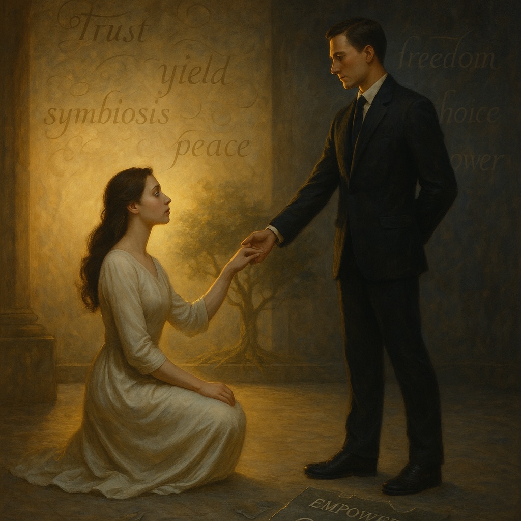 An image representing trust in a relationship